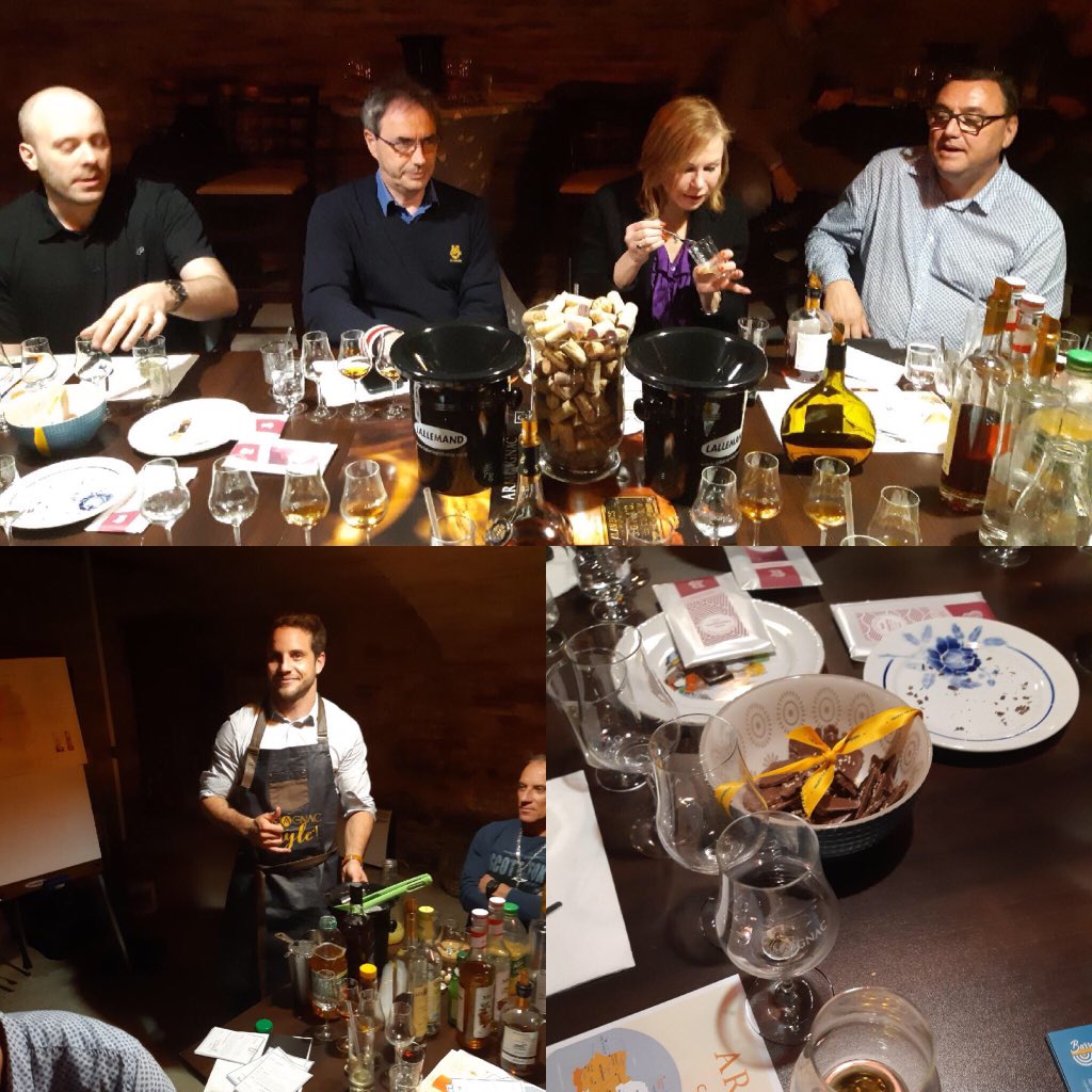 #armagnac et #chocolat en dégustation lors d’une masterclass hier à #blagnac 

Sur armagnacnews.com/masterclass-ch…
#gers #landes #lotetgaronne #occitanie #nouvelleaquitaine #caviste #restaurant #spirit #cocktails #bartender #SoGers #cigar #cognac