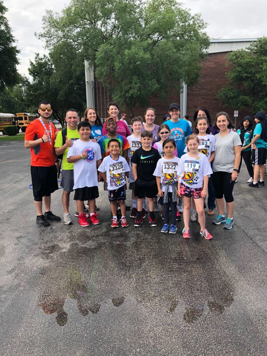 PSE crew enjoyed SBISD Run for the Arts!!