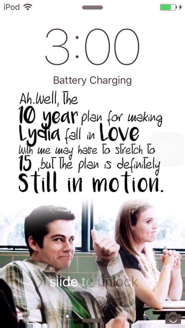 Stydia - Teen Wolf 
If you would like this lockscreen please:
•Retweet
•Follow us (so we can DM it to you)