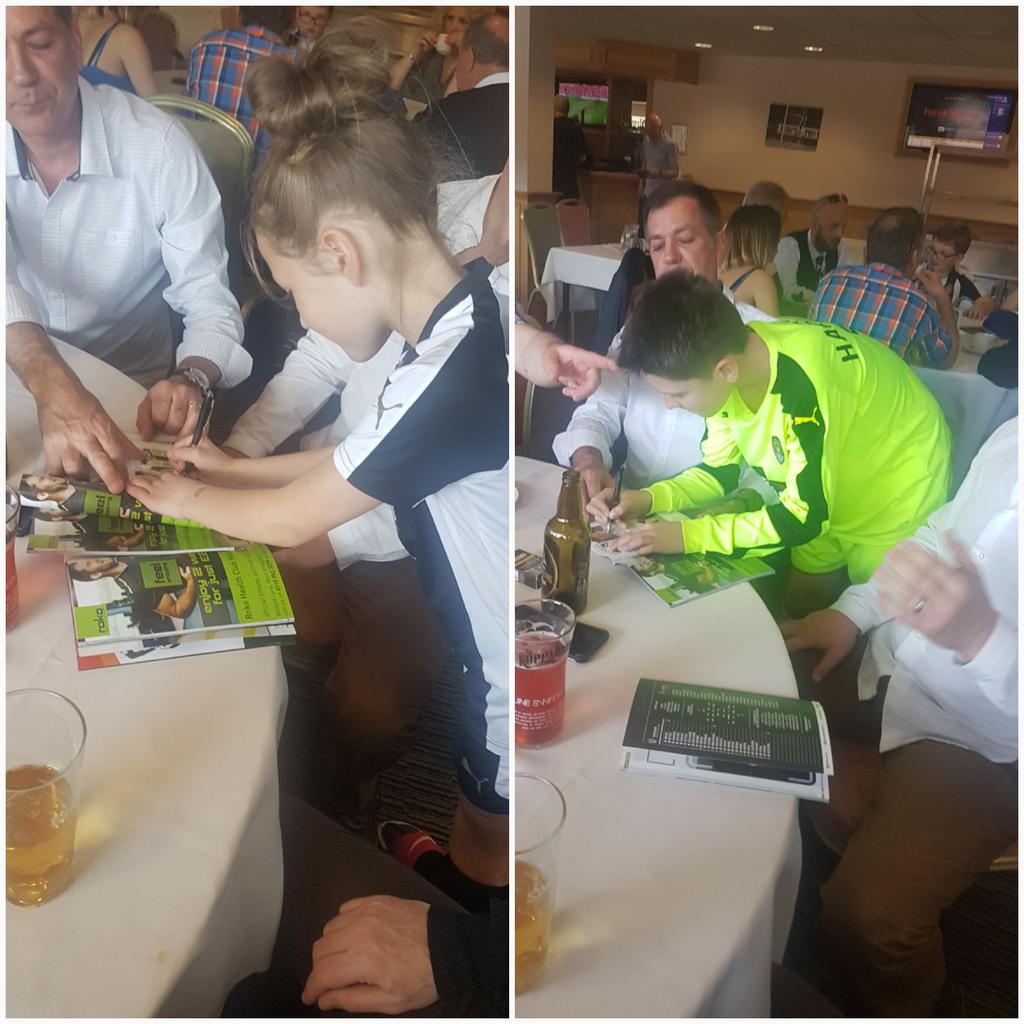 RejectsFC_2016's tweet photo. @Official_NCFC  Mascots signing session for @LutonTown  fans! Thanks Guys...kids loved it! https://t.co/Ck5sayqiZ4