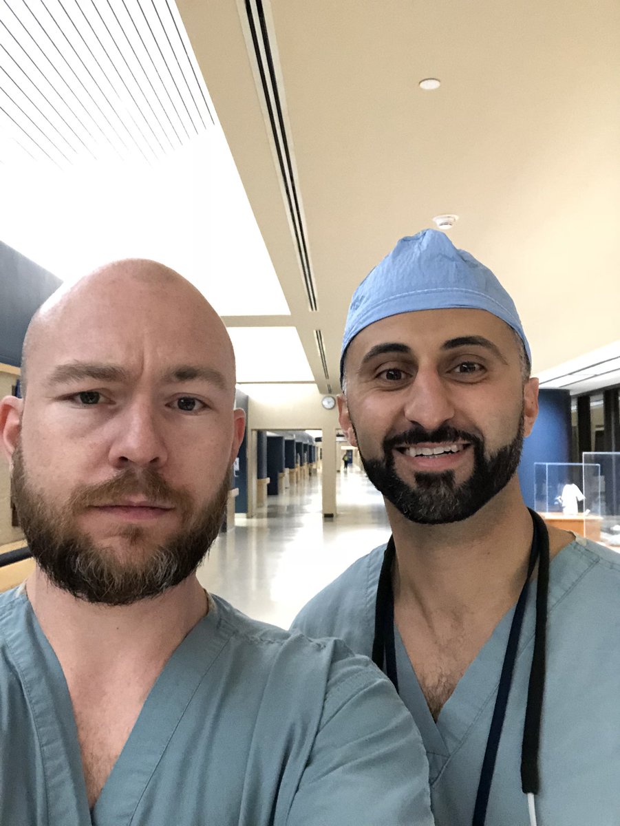 KyleCooperMD's tweet photo. Midnight on-call food run with long-time friend and superfellow @mmkhayatmd - carb loading is good for catheter and wire skills, right? #beardgameonpoint #forhimnotme #irad @VIRkhaja @MichiganVIR @EJJohnsonMD @billmajdalany @IRadNAP @iRadRaj @MCNazari @jhussainMD @SIRRFS https://t.co/mrOkcxhi9p