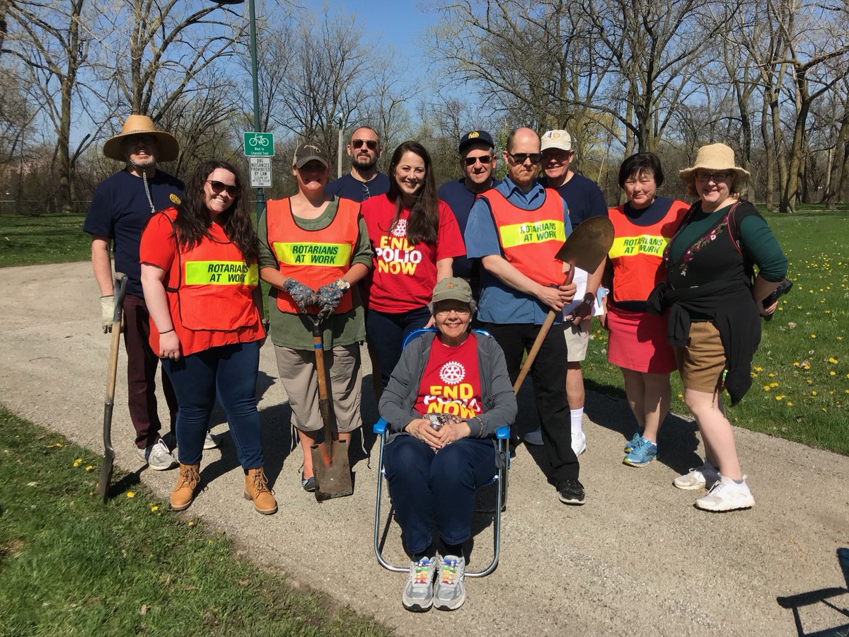 Evanston Rotary Club tweet media