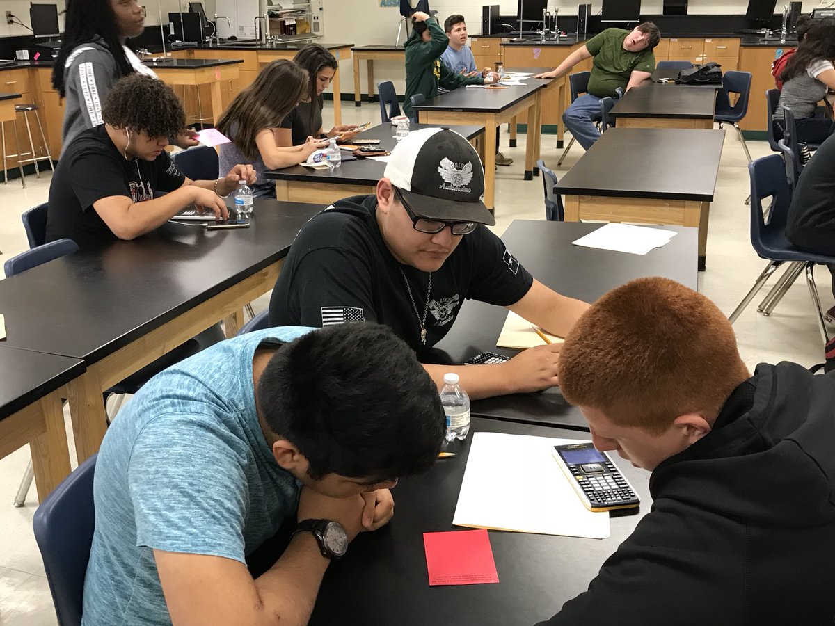 DeLeon_HSMath's tweet photo. Having fun with Algebra EOC relays @NISDHolmes @NISDSecMath https://t.co/kS7i0sgLPU