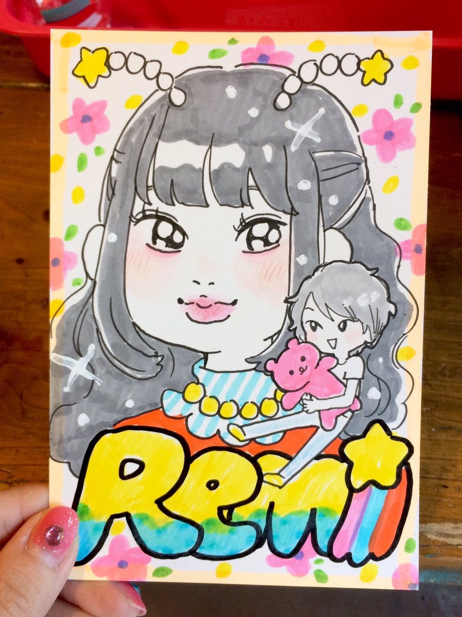 きのうの #トンチキハッピー似顔絵
オタクのプレゼンと現場の話を聞いたり高校のおもしろクラスメイトと7年ぶりに再会したり楽しかった〜〜ありがとうございました❣️❣️