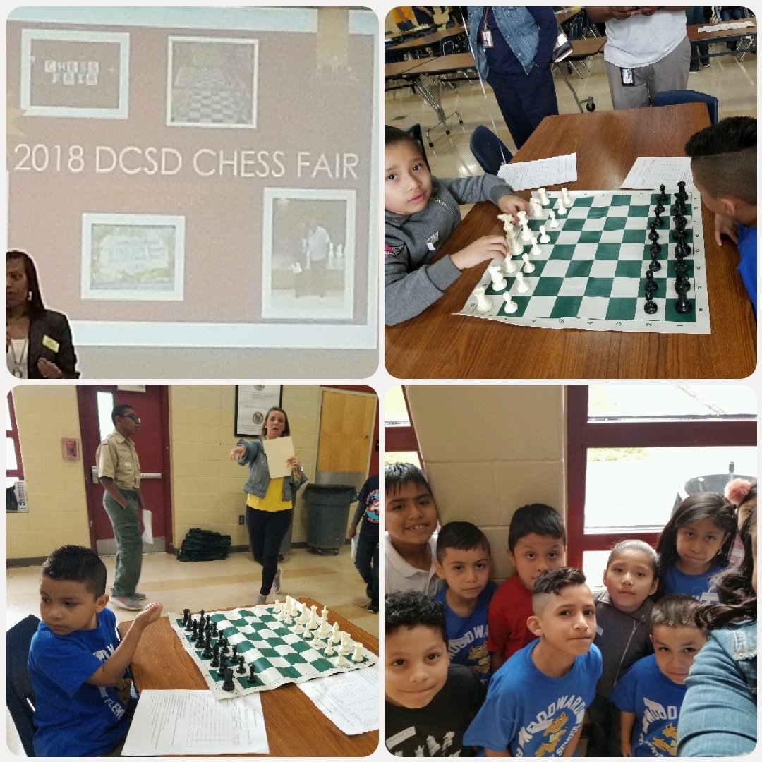 reginasblanton's tweet photo. WES recognized at 2018 DCSD Chess Fair!!!! Thanks to all mini wildcat chess players, Mr. Rutledge, Ms. Tereniak, Mrs. Hill, and Mrs. Ramirez! #exposingourstudents #academicrigor @chesscom @PrincipalDrH @LJtheInnovator @DeKalbSchools #weloveourschool https://t.co/qMkoayaacW