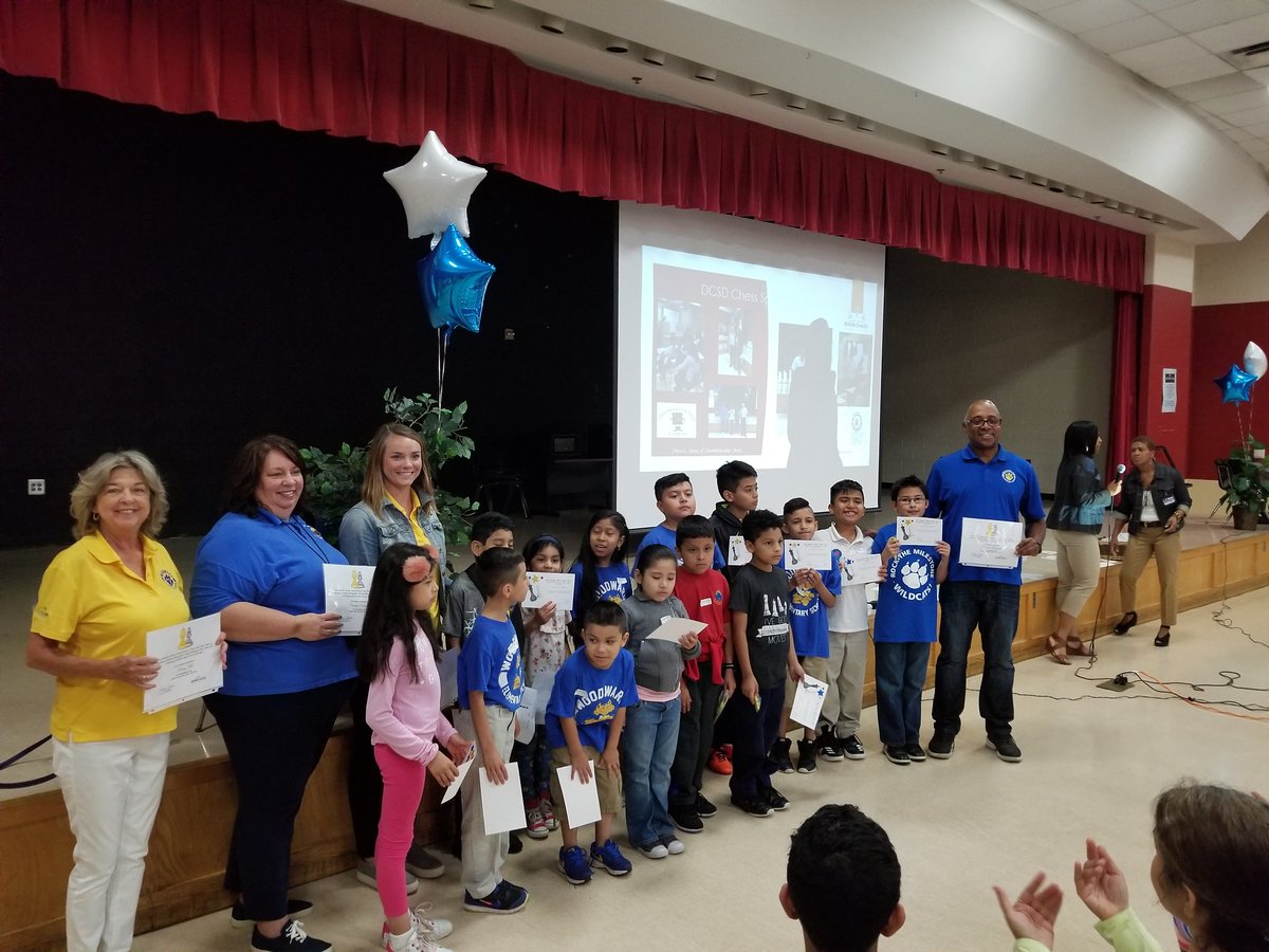 reginasblanton's tweet photo. WES recognized at 2018 DCSD Chess Fair!!!! Thanks to all mini wildcat chess players, Mr. Rutledge, Ms. Tereniak, Mrs. Hill, and Mrs. Ramirez! #exposingourstudents #academicrigor @chesscom @PrincipalDrH @LJtheInnovator @DeKalbSchools #weloveourschool https://t.co/qMkoayaacW