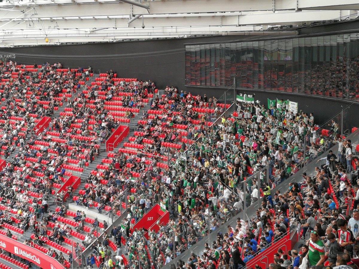 Luxsky2's tweet photo. Kleiner Jubiläumsground heute        Athletic Bilbao - Betis Sevilla #Groundhopping #Ground #4hundert #Bilbao #Betis #Sevilla #AthleticRealBetis #SanMamés https://t.co/eg6ZSfg9iw