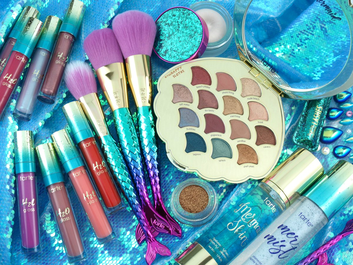 TheHappySloths's tweet photo. π ππSharing some review & swatches for the rest of the @tartecosmetics Mermaid Collection on the blog today! Seriously how gorgeous is the packaging?!?
https://t.co/rdOheHBLqQ
#tarte #rethinknatural #tartemermaidpalette #tartemermaid #makemermaidwaves #seathechange https://t.co/fhf9ltFrKZ
