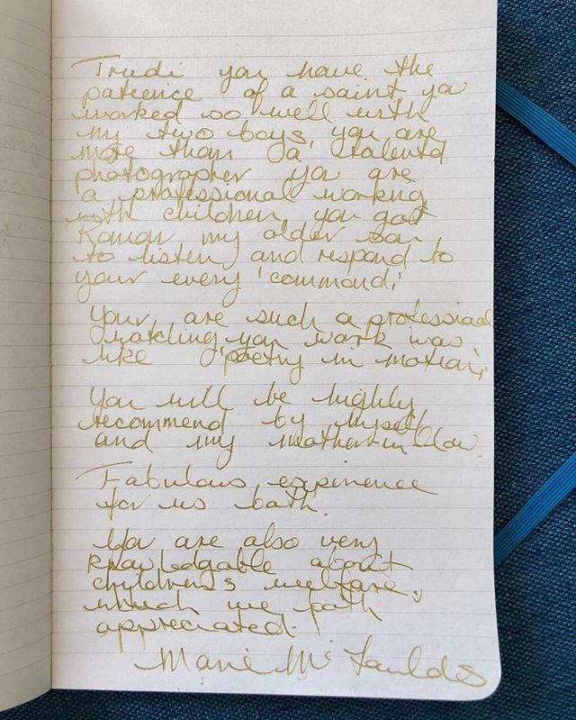 EdinBabyPhoto's tweet photo. What a lovely message to find in your guest book...
“Trudi you have the patience of a saint, you worked so well with my two boys, you are more than a talented photographer you are a professional working with children. You got Roman my older son to listen… https://t.co/5jllI3mGw7 https://t.co/JqiKdQc2Su