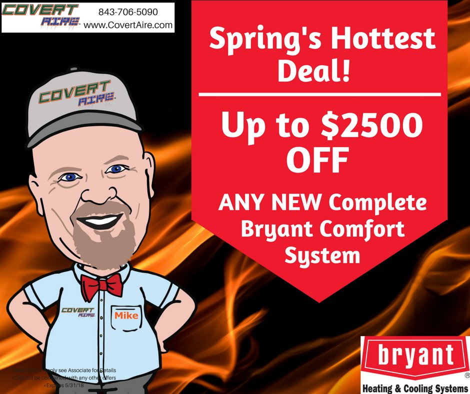CovertAire2's tweet photo. Give us a call to get this great deal! 843-706-5090 https://t.co/AMX0W5oTHF
