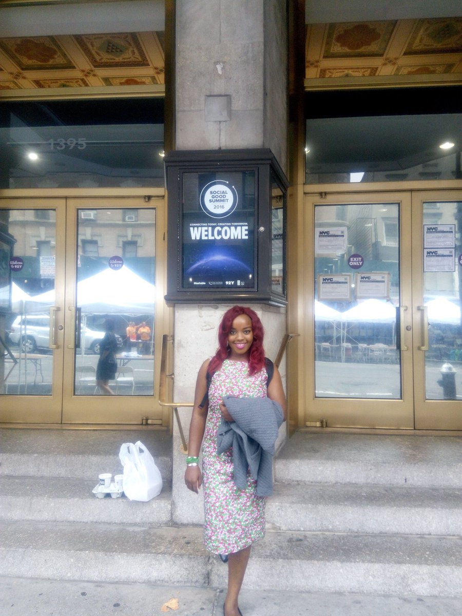 Dzennypha's tweet photo. My first ever international #SustyEvent was the @plus_socialgood summit in NYC, 2016.

Reason I’m so endeared to the work @SocialGoodLagos is about to start in Lagos. Go follow them! 🙏🏾 https://t.co/C58blq44Dr