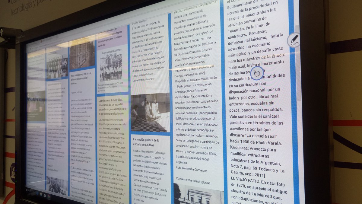 angelessoletic's tweet photo. #EDS2018 #profesoresCaba lecturas y experiencia para reconocer las huellas de la historia del nivel secundario en las prácticas docentes con Silvia Finocchio y equipo en @CitepUBA https://t.co/0QnKjruUNz