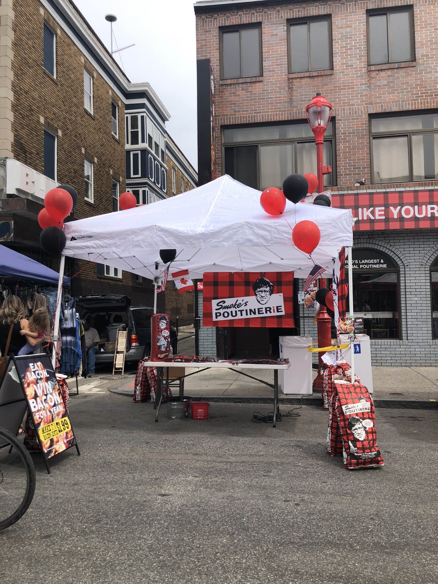 Stop by and check out the South Street festivities! #SouthStFest the poutine is fresh and ready to be devoured along with a cold cerveza from our neighbors at MilkBoy!