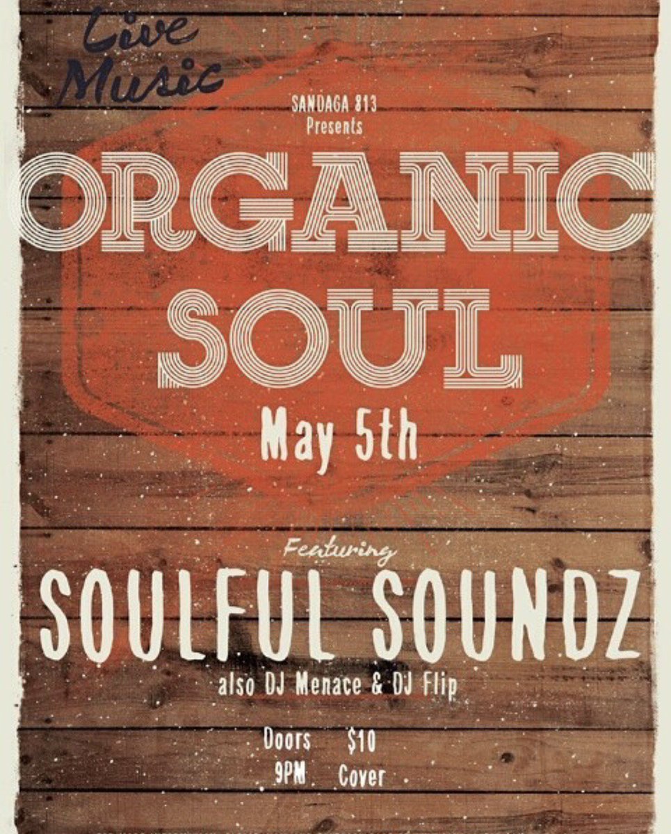 DjFlip6's tweet photo. Tonight!!!! Cinco De Mayo Saturday at @sandaga813 and we are bringing that muy caliente vibe for ya!!! @soulfulsoundz @menacethedj and @djflip6 all in one night.. $10 Cover... Doors open at 9pm.... ORGANIC SOUL SATURDAY AT SANDAGA 813! https://t.co/ykp6YHku3u