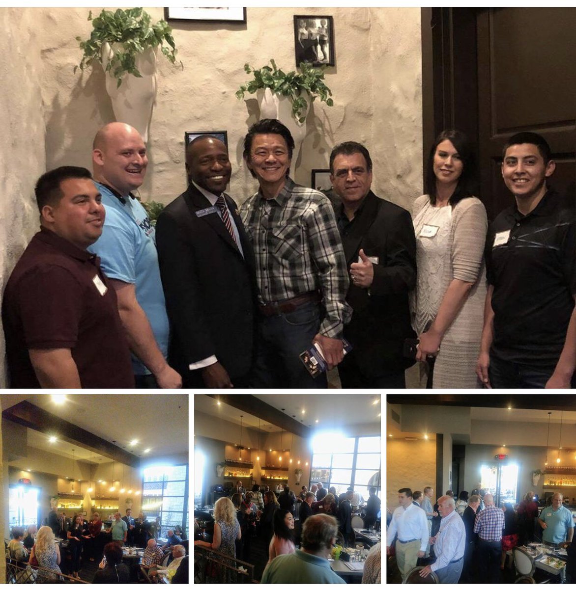 DerekforNevada's tweet photo. Thank you, Republican National Hispanic Assembly of Nevada, Republican Black Caucus, and Team Trump for hosting a great mixer! #rnha  #rbc #teamtrump #teamderek #derekfornevada #tcot https://t.co/ZUG2Bno4QY