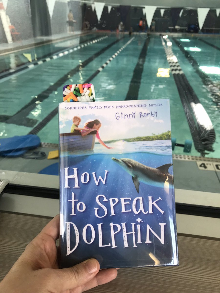 Lukasiewicz5's tweet photo. Following in the footsteps of @leahod. My #swimclassread is a book that caught my eye in the library.  I was intrigued and grabbed it. Love a fresh book! https://t.co/2frqXdqdhF