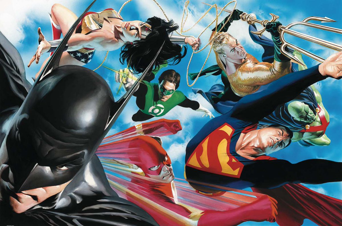 Liberty and Justice #saturdaymorning #justiceleague #freecomicbookday