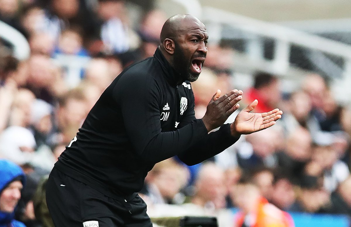 Darren Moore's record in the Premier League as West Brom manager:

West Brom 1-1 Swansea
Man Utd 0-1 West Brom
West Brom 2-2 Liverpool
Newcastle 0-1 West Brom
West Brom 1-0 Spurs

It's not over yet. 👊