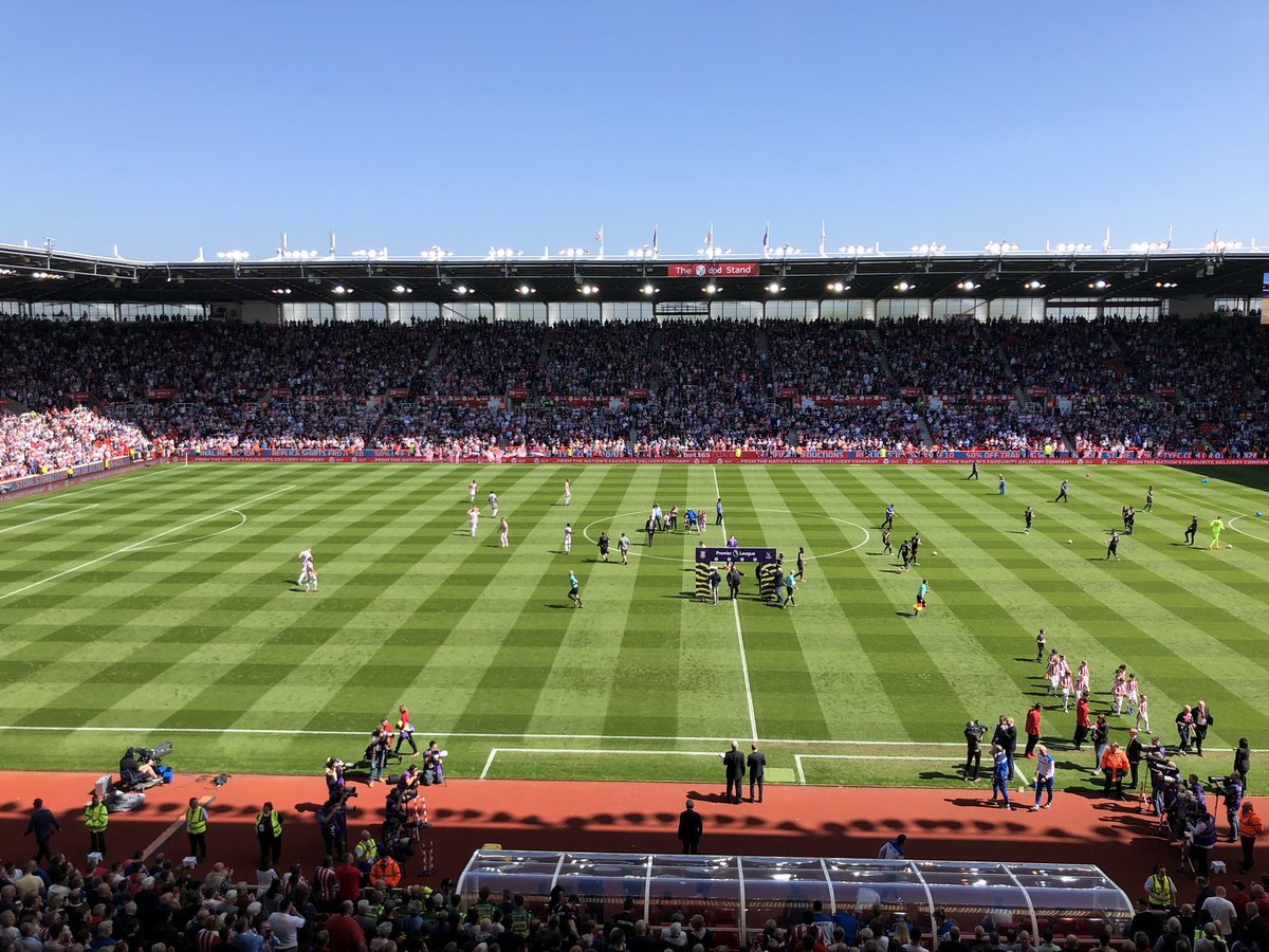 AbiBrown1's tweet photo. Electric atmosphere at the Bet365 stadium today - but it was sadly not to be #STKCRY https://t.co/3YXmP4fEl6