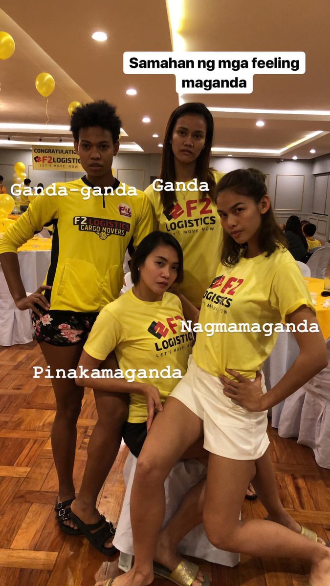 taftxspikers's tweet photo. hindi ko kinaya to 😂 f2’s potent middle blockers y’all! 💪🏼

(c) kaf on ig https://t.co/NxnWZAc7by