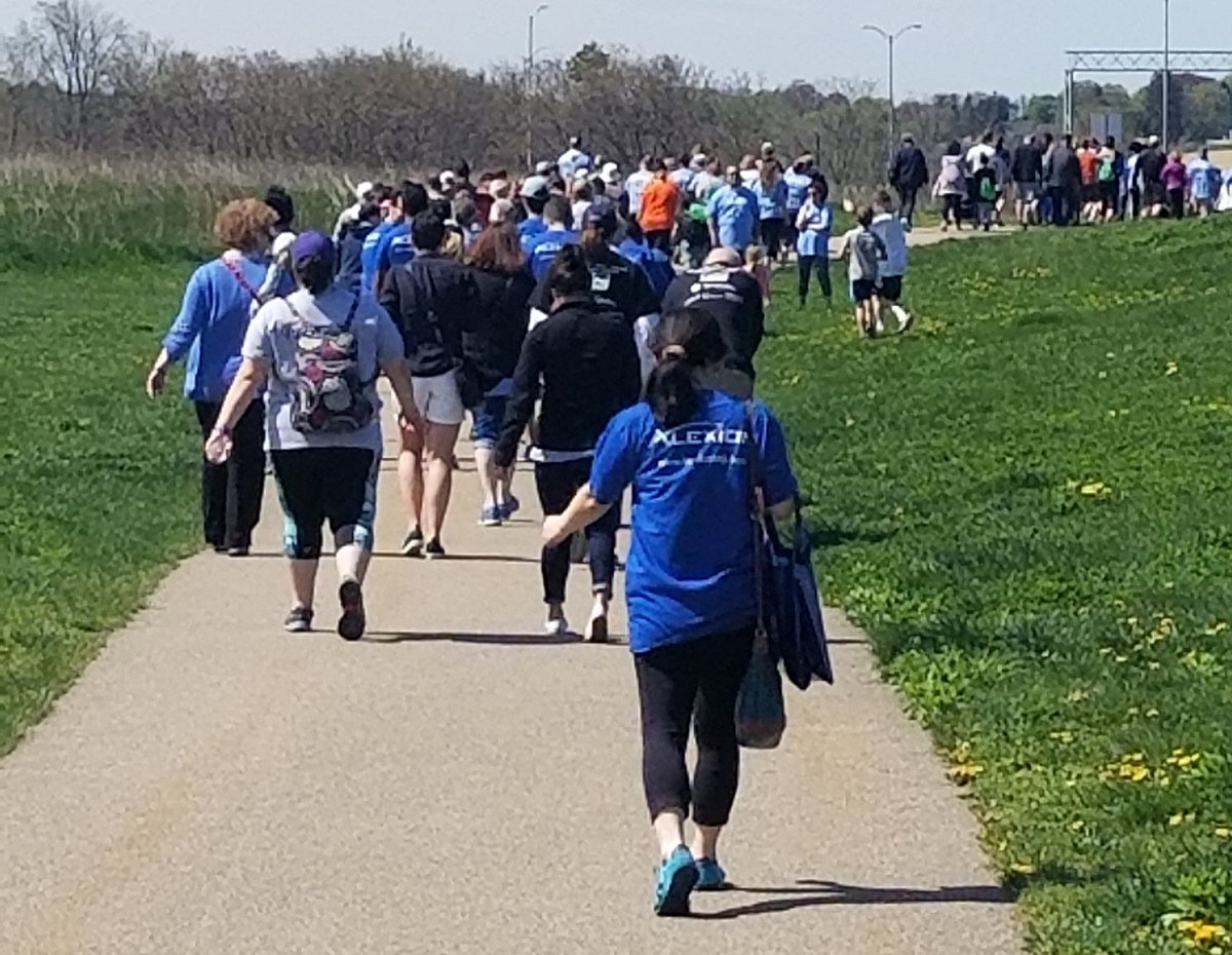 AlexionPharma's tweet photo. It was a beautiful morning for a walk here in #Boston, even better to be walking in support of #myastheniagravis! Great turnout for today’s @MG_Walk! #MGwalk #MGstrong https://t.co/2EPMUHPUHm