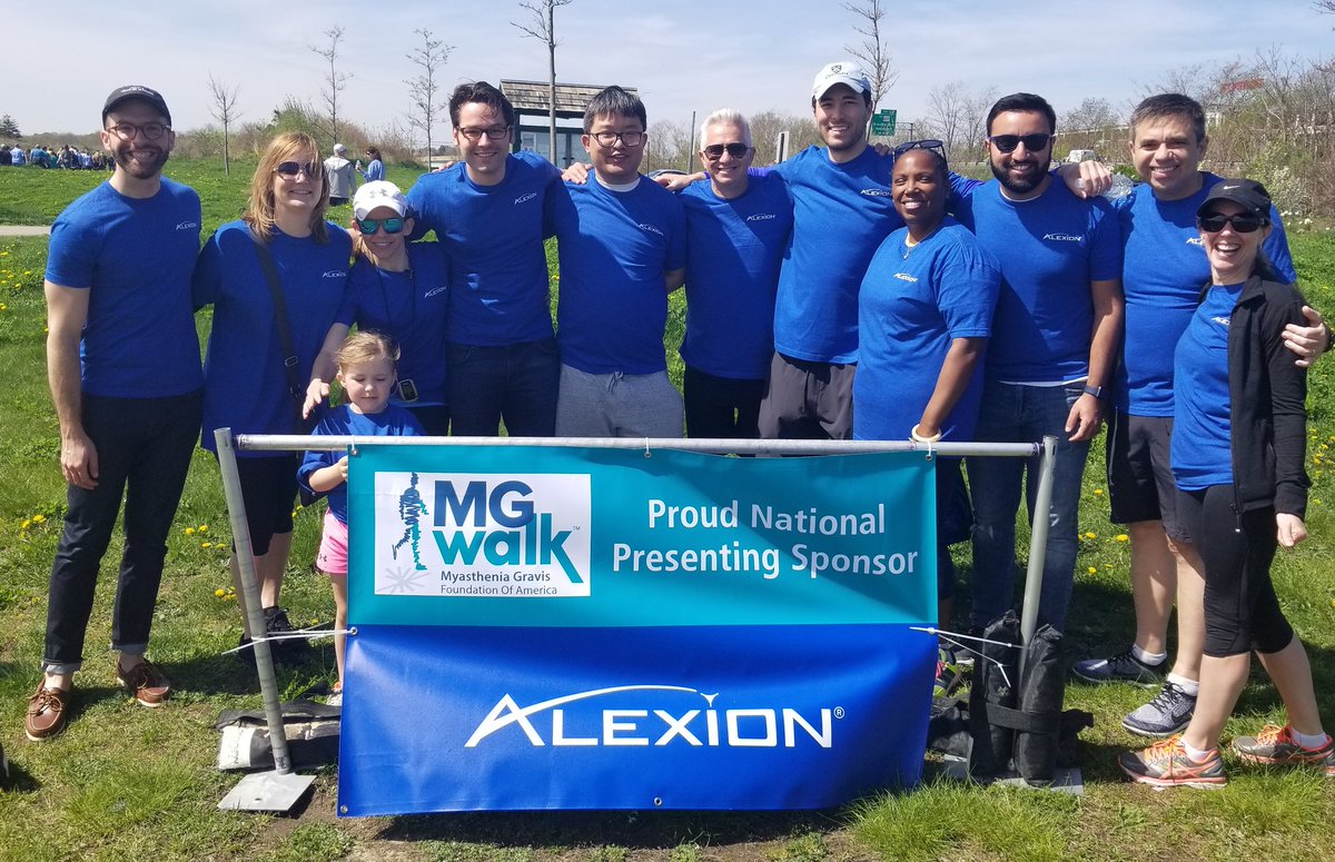 AlexionPharma's tweet photo. It was a beautiful morning for a walk here in #Boston, even better to be walking in support of #myastheniagravis! Great turnout for today’s @MG_Walk! #MGwalk #MGstrong https://t.co/2EPMUHPUHm
