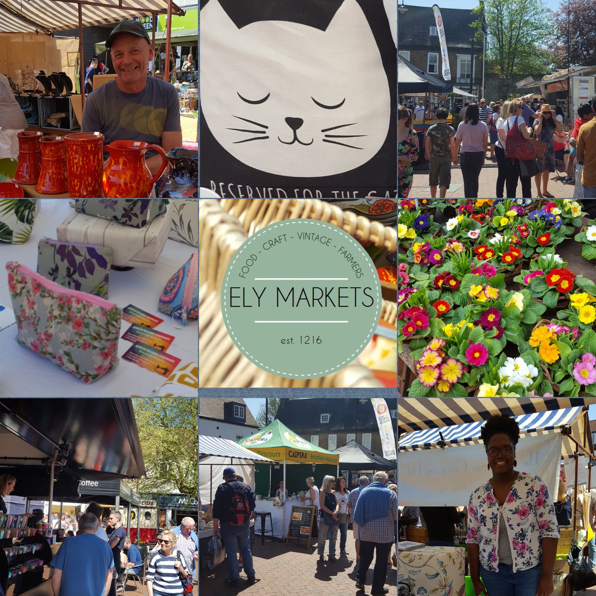 ElyMarkets's tweet image. Buzzin' at @ElyMarkets today😎 Loads more to see Sunday &amp;amp; Monday at our #Vegan &amp;amp; #Vintage Fair #Ely Market Place &amp;amp; Dolphin lane💚🌞