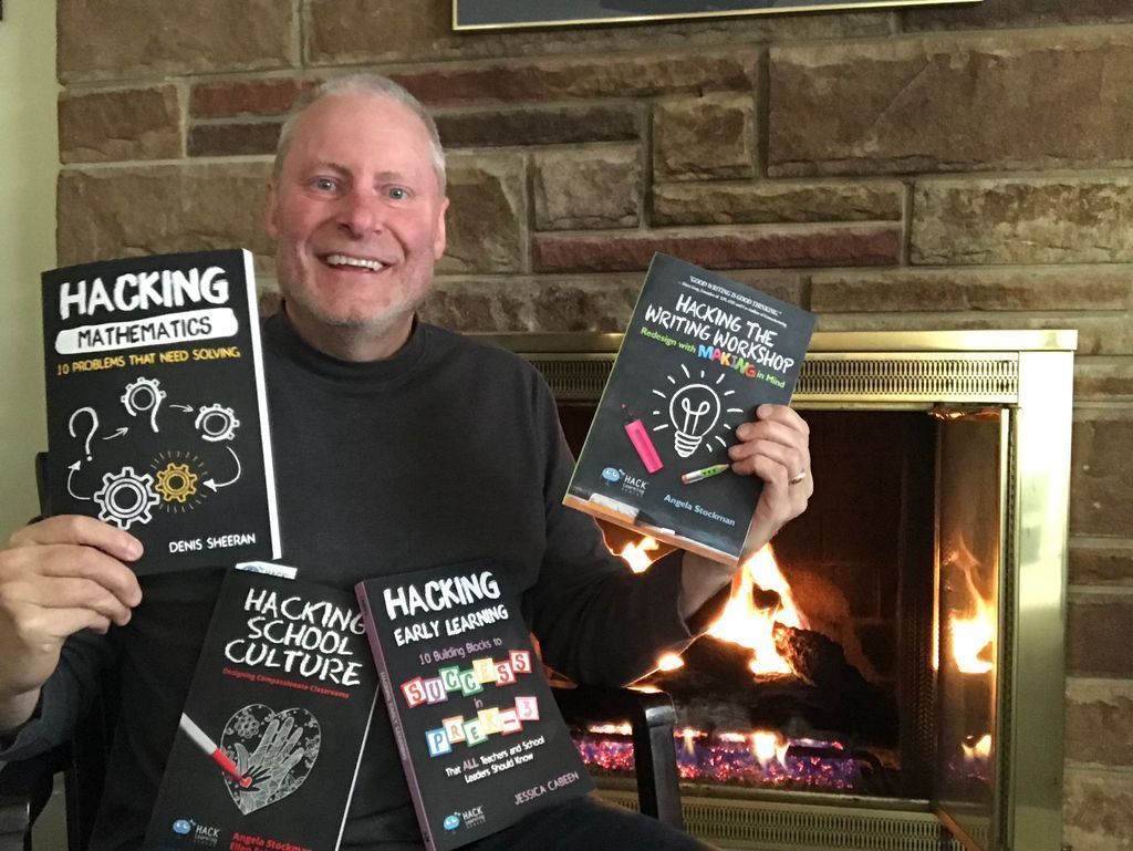 hackmylearning's tweet photo. You want practical solutions that you can implement immediately—without another committee or meeting. You need to become an #eduhacker! Check out all 18 titles in the #HackLearning series on @amazon today. #satchat #K12 #whatisschool #problemsolving https://t.co/4Dmzo7Y4ss https://t.co/oQvnlNIyYm