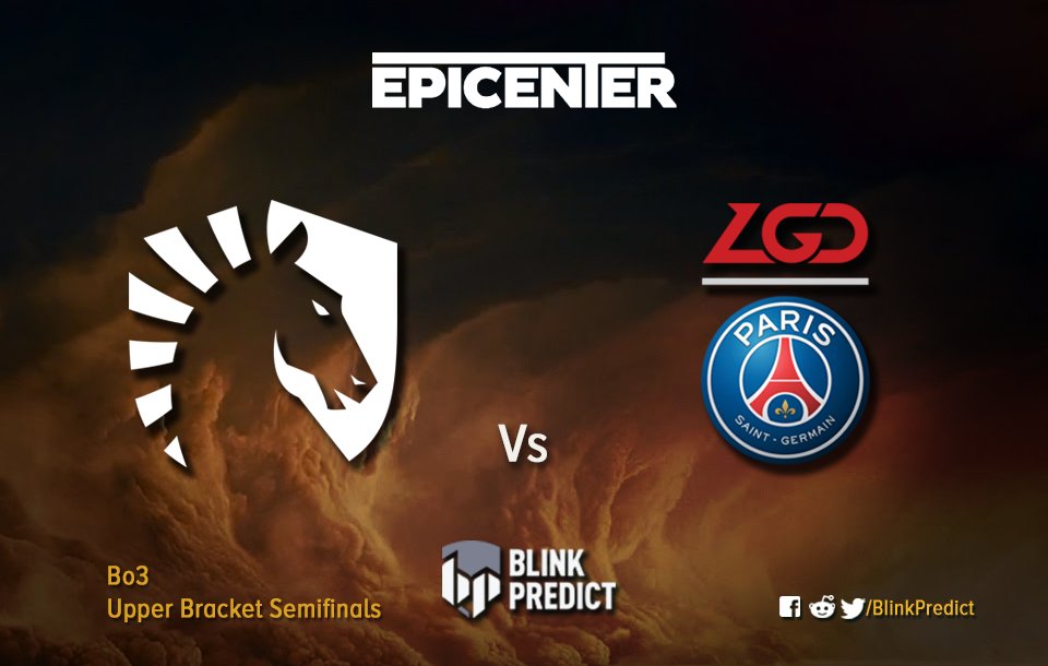 BlinkPredict's tweet photo. Is time for the Upper Bracket Semifinals!
@TeamLiquid vs @LGDgaming Bo3 is about to start!
#EPICENTER XL's predictions  are open at https://t.co/m7oHfKk3mv https://t.co/exEs9JuUQs