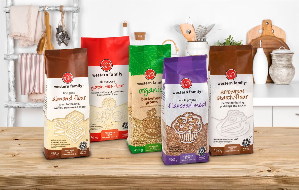 From organic to gluten free flours, buckwheat, flaxseed, xanthan gum and more, Western Family has all the natural whole grain baking products you need to whip up yummy treats in the kitchen. bit.ly/WFOrganicBaking  #MyWesternFamily