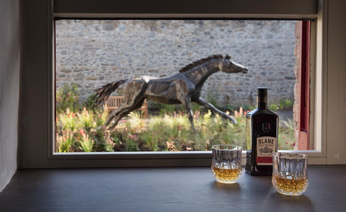 slanewhiskey's tweet photo. #SlaneWhiskey has a special tie to Louisville, Kentucky where the historic horse race is happening today—we raise a glass our triple-casked Irish Whiskey in in honour of #DerbyDay https://t.co/Ap2tR76Wsl