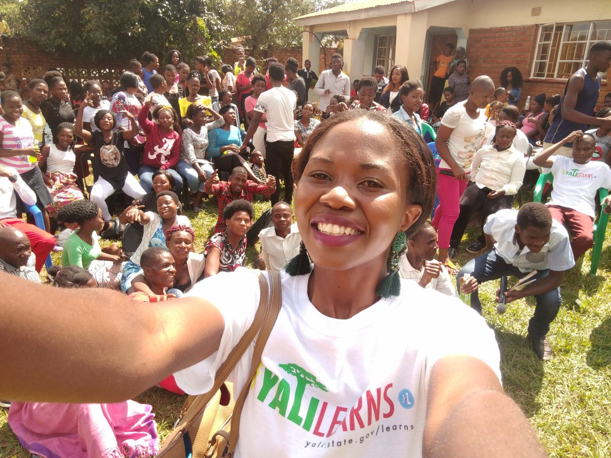 kristungati's tweet photo. In total we had over 150 youths from areas around 23, 22, and 24 participate in our #MWFDay. They interacted with 3 @#MandelaFellows and shared 27 ideas to solve their community challenges. https://t.co/rYIXDKGxxz