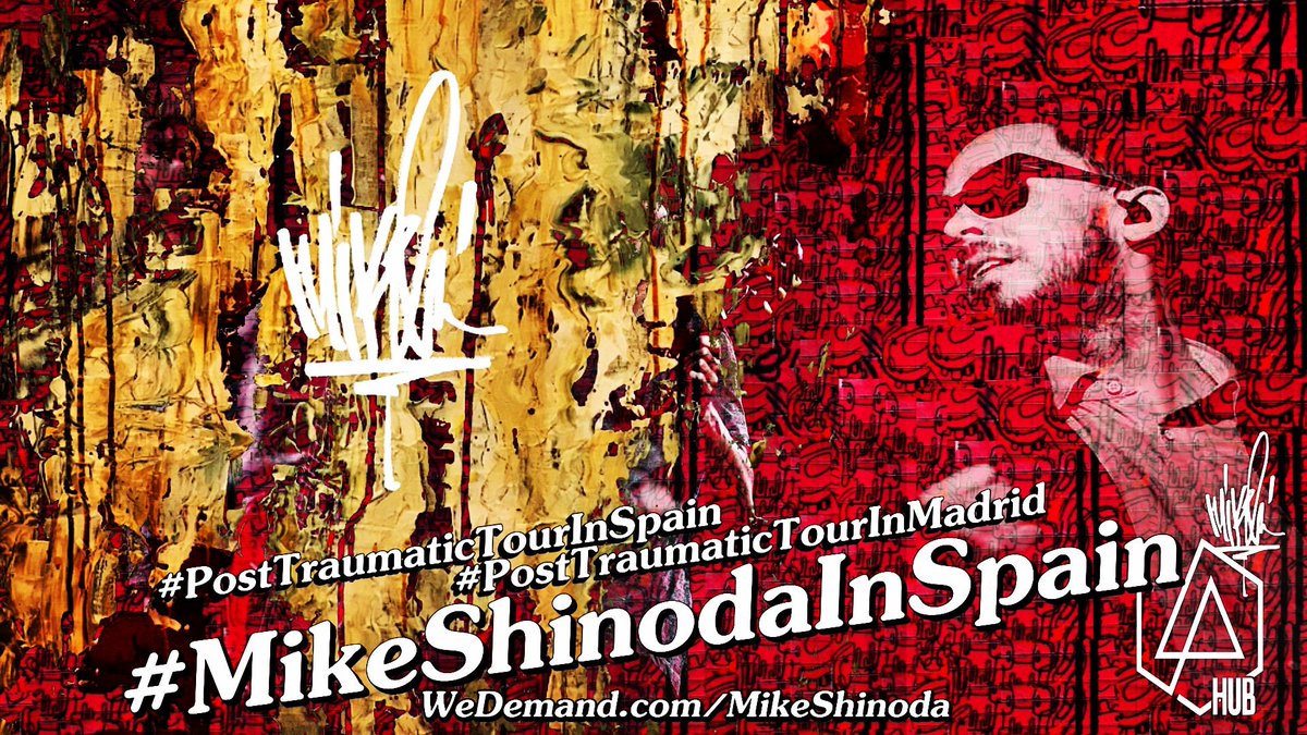 lagOCheca's tweet photo. #PostTraumaticTour #PostTraumaticInSpain #MikeShinodaInSpain @mikeshinoda #mikeshinoda @ChesterBe @LinkinPark_HUB @LPLive @LPAssociation @LPfansGB @lpambassadors @CarlosJRubiofm @Fansdelaradio https://t.co/s40YB0Oi8Z