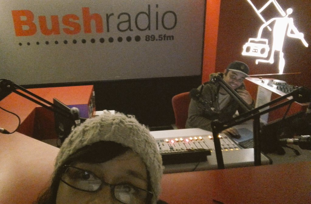 DJ Ruthy Pearl (@ruthy_pearl) on Twitter photo Chilling at <a href="/Bushradio/">Bush Radio 89.5 FM</a> with <a href="/Arsenicbeats/">Arsenic Beats</a>
We about to do that #OGTakeover on <a href="/Thedankish/">TheDankish</a>
Tune in 6-9pm! Chilling at <a href="/Bushradio/">Bush Radio 89.5 FM</a> with <a href="/Arsenicbeats/">Arsenic Beats</a>
We about to do that #OGTakeover on <a href="/Thedankish/">TheDankish</a>
Tune in 6-9pm!