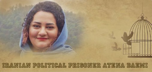Metanat8's tweet photo. #AtenaDaemi:👇
I will never apologize for the crime I have not committed, because as a human being I am entitled to #freedomofspeech, opinion and protest, and no one should deprive me of my rights
#saveAtena, Iranian #politicalprisoner https://t.co/2qXflV5tgu