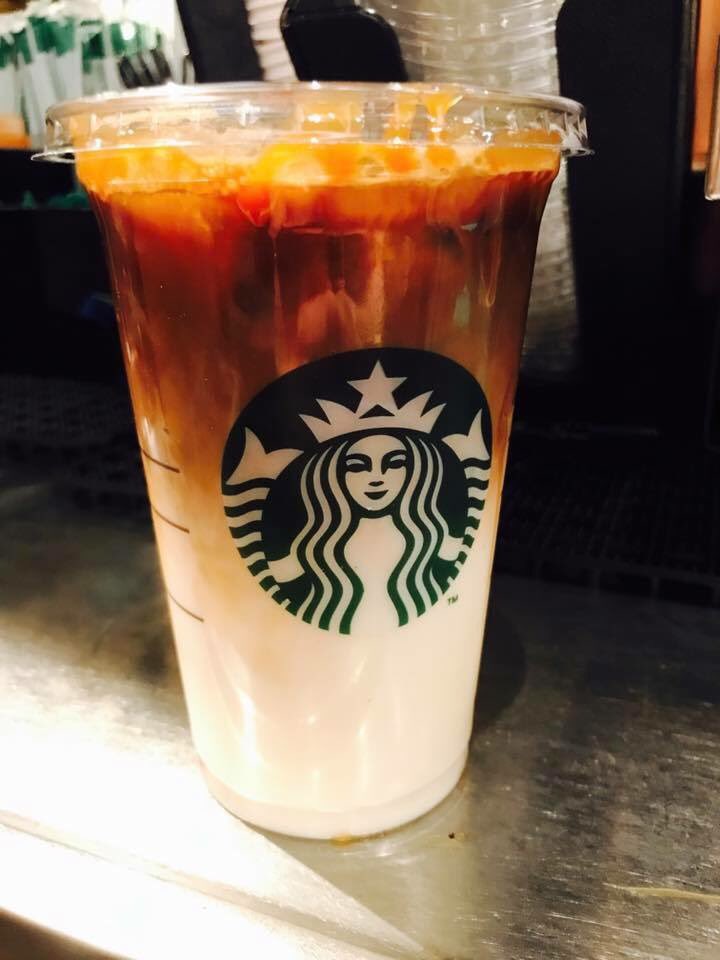 What a beautiful day! Why not pop in for an Iced Caramel Macchiato?? #starbucks #westononthegreen #southbound