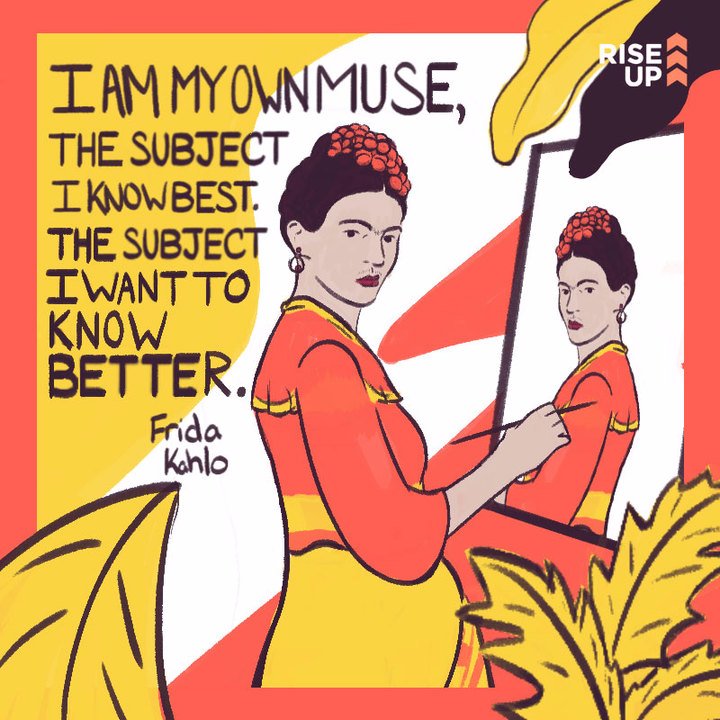 Fashion analyst Susana Martínez Vidal calls Frida Kahlo “the original selfie queen,” and half a century after her death she’s become an icon of feminism, of finding beauty and joy even in the most painful circumstances, and of being true to yourself, no matter the cost.