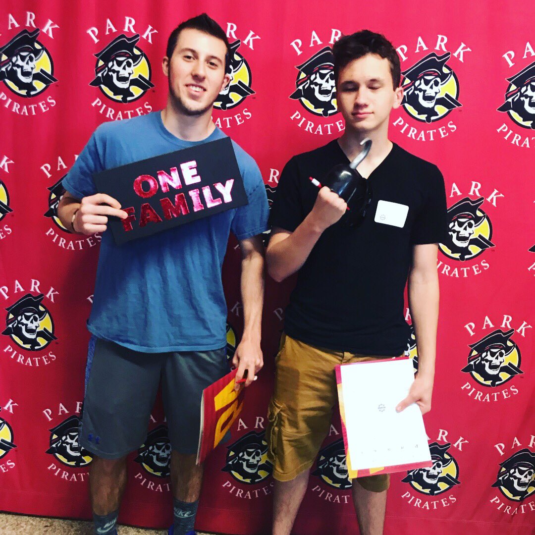 BeAParkPirate's tweet photo. New #pirates here for Get On Board Day @ParkUniversity #GOB #IMAPARKPIRATE #PARKU https://t.co/s6QuB5GO50