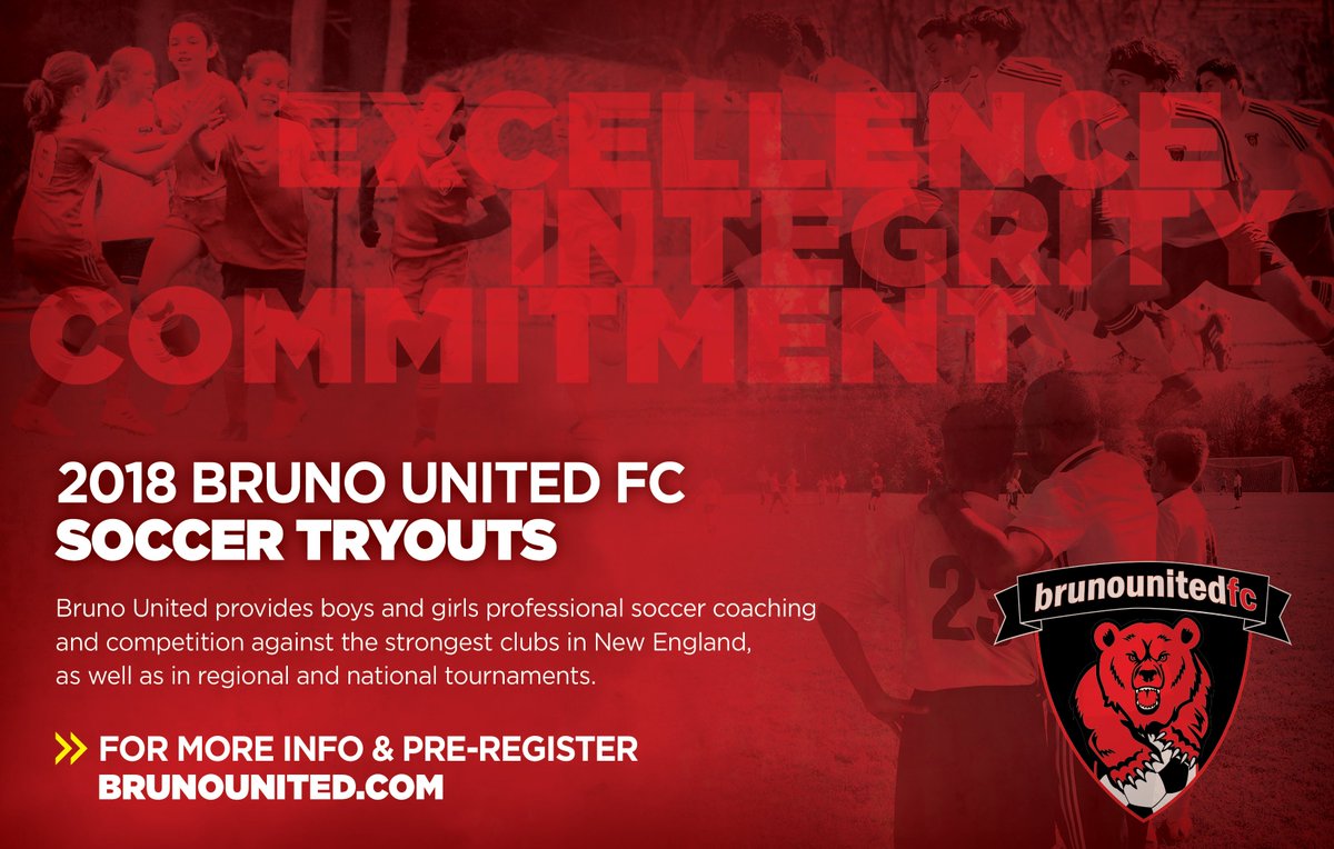 Bruno Tryouts are coming! The best competition. The top coaches. 
Players born 2007-2012: June 4-7
Players born 2006-2000: June 11-14*
|URL|*