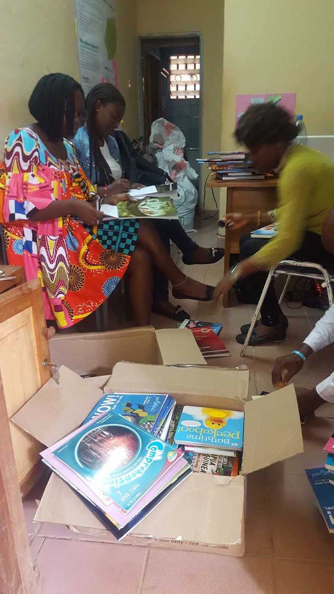 NinaForgwe's tweet photo. We are sorting out books! Books on adult literacy, core sciences, literature, General Knowledge and more. Providing #Books4Prisons & 4 violent offenders are neccessary for #peacebuilding Join us in at #Buea #Bamenda & #Kumba prisons so together we can change lives! #CS4Peace https://t.co/YanoIIrDhv