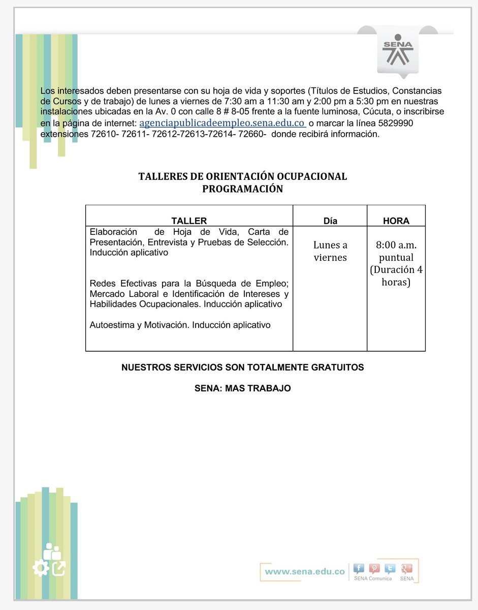 APESENACUCUTA's tweet photo. Oportunidades laborales... https://t.co/k0lkU1nJeU