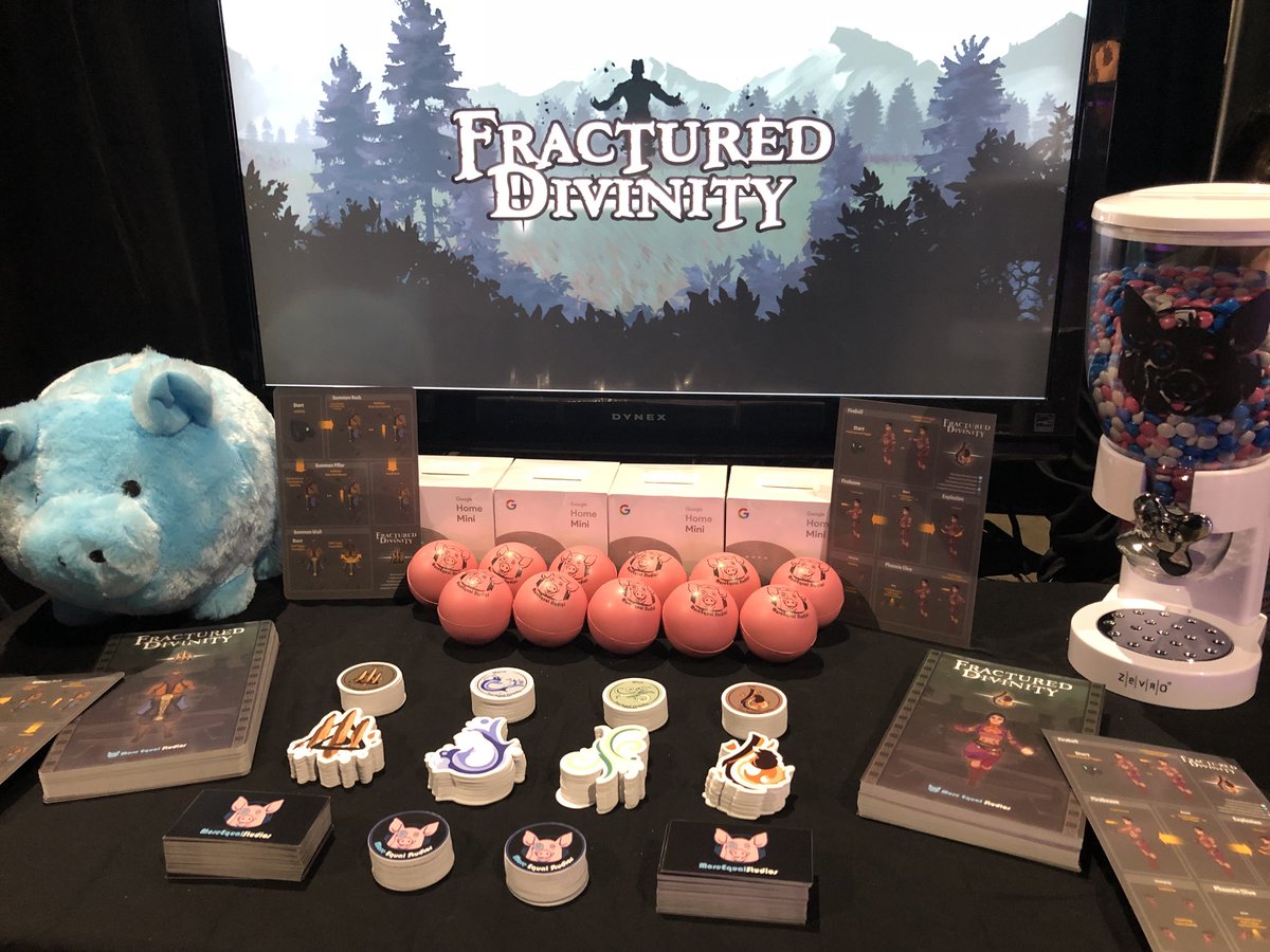 moreequals's tweet image. Who’s ready for Day 2 at @vrlosangeles? Come talk to us at booth 532 to hear how we’re taking the next step in the VR eSports movement with #FracturedDivinity. Today marks another historic day for the future of innovation and creativity in VR! #vrla2018 #vr #esports #gaming
