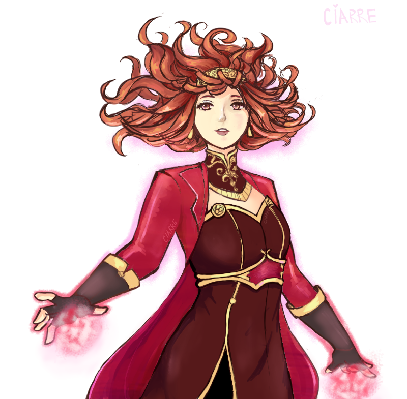 「I drew Celica as the Scarlet Witch (haha」|ciarreのイラスト
