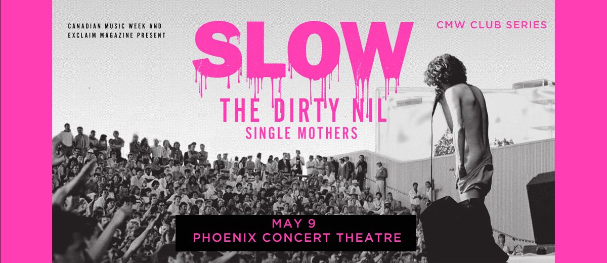 Enter here to win tickets to see SLOW w/ <a href="/thedirtynil/">The Dirty Nil</a>, @snglmthrsgang at <a href="/thephoenixtdot/">The Phoenix</a> during <a href="/CMW_Week/">1</a>! bit.ly/2roARTB