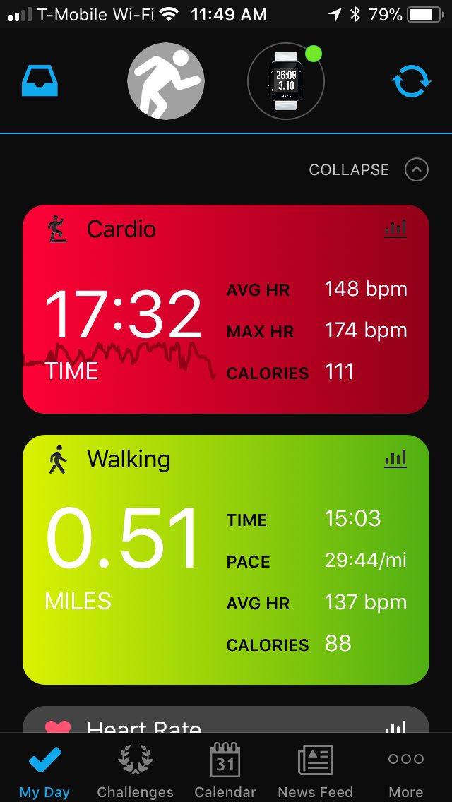 whatCPlookslike's tweet photo. Day 1 of @bettyrockershow #makingfatcry #30daychallenge ✅! I added @chrisfreytag’s #ghutv Walk &amp; Tone Express #walking #workout. 😊 #nicoleluongo #whatCPlookslike #letsdothis #bettyrocker #ghutvsquad #garminforerunner #garminfitness #selfie #smile #sweatyhairdontcare https://t.co/GH09pSNsG6