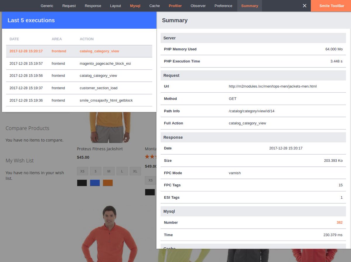 gsautereau's tweet photo. M2 developpers, did you give a try to @GroupeSmile Debug Toolbar for #Magento2? It's freely available on Github and we welcome your feedback! https://t.co/xB68STYjwf