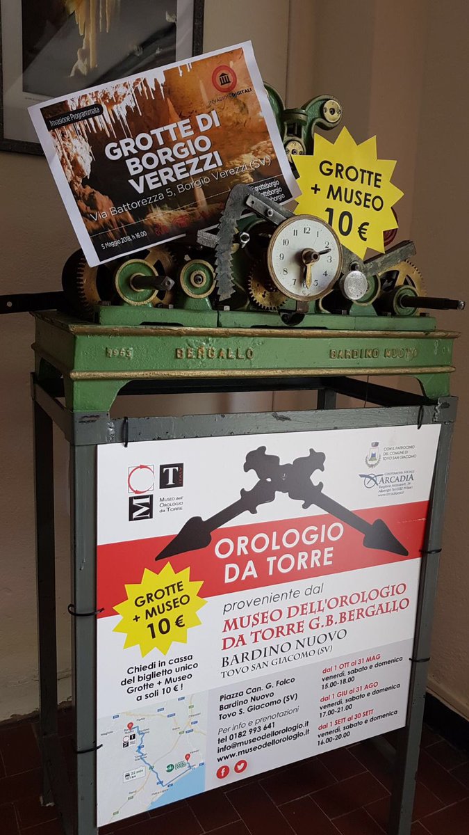 Novità: da oggi le <a href="/GrotteBorgio/">Grotte BorgioVerezzi</a> e il <a href="/MuseoBergallo/">Museo Bergallo</a> saranno visitabili con un biglietto unico di soli 10€! ✨
