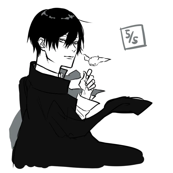 完全に忘れていたよ…
ちょうど1ヶ月前くらいにタグやろうと思って描いたやつ 
