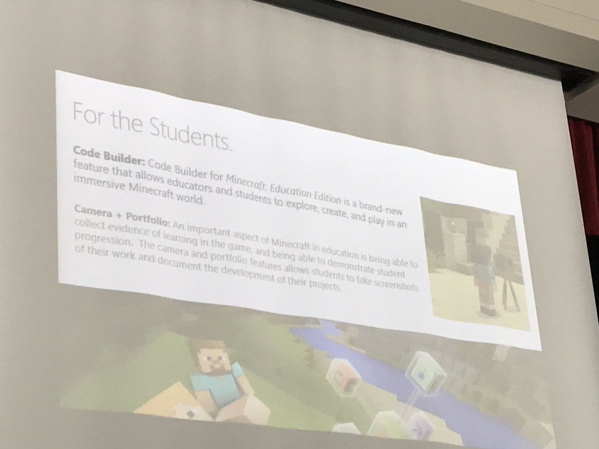 7Pcps's tweet photo. #minecraftedu in the classroom! #UC_ITSteachCODE https://t.co/K65Y1A1NpU