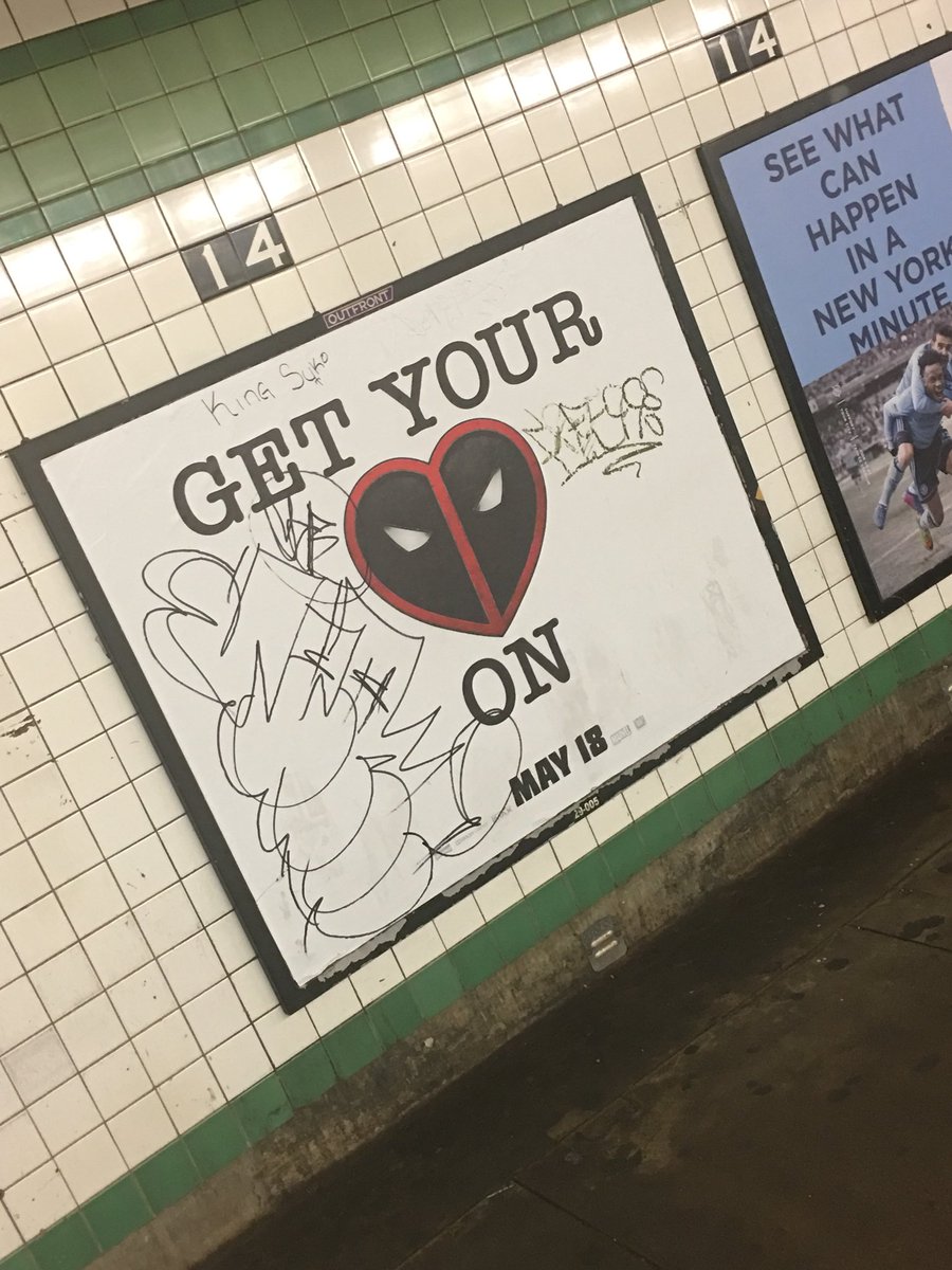 katthecreator's tweet image. YEAHHHHH GET SOME #Deadpool2 😎